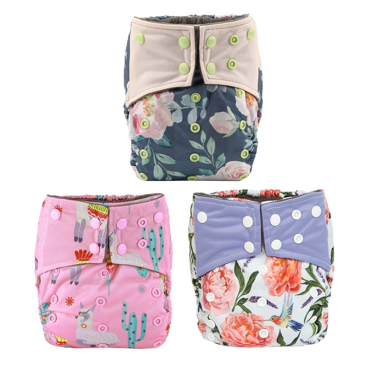 Sigzagor All In One Reusable Cloth Diapers