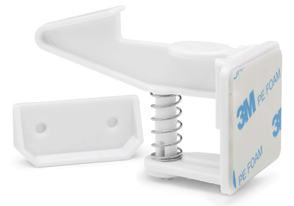 Baby Safety Locks - 12 Pack Invisible Cabinet Locks