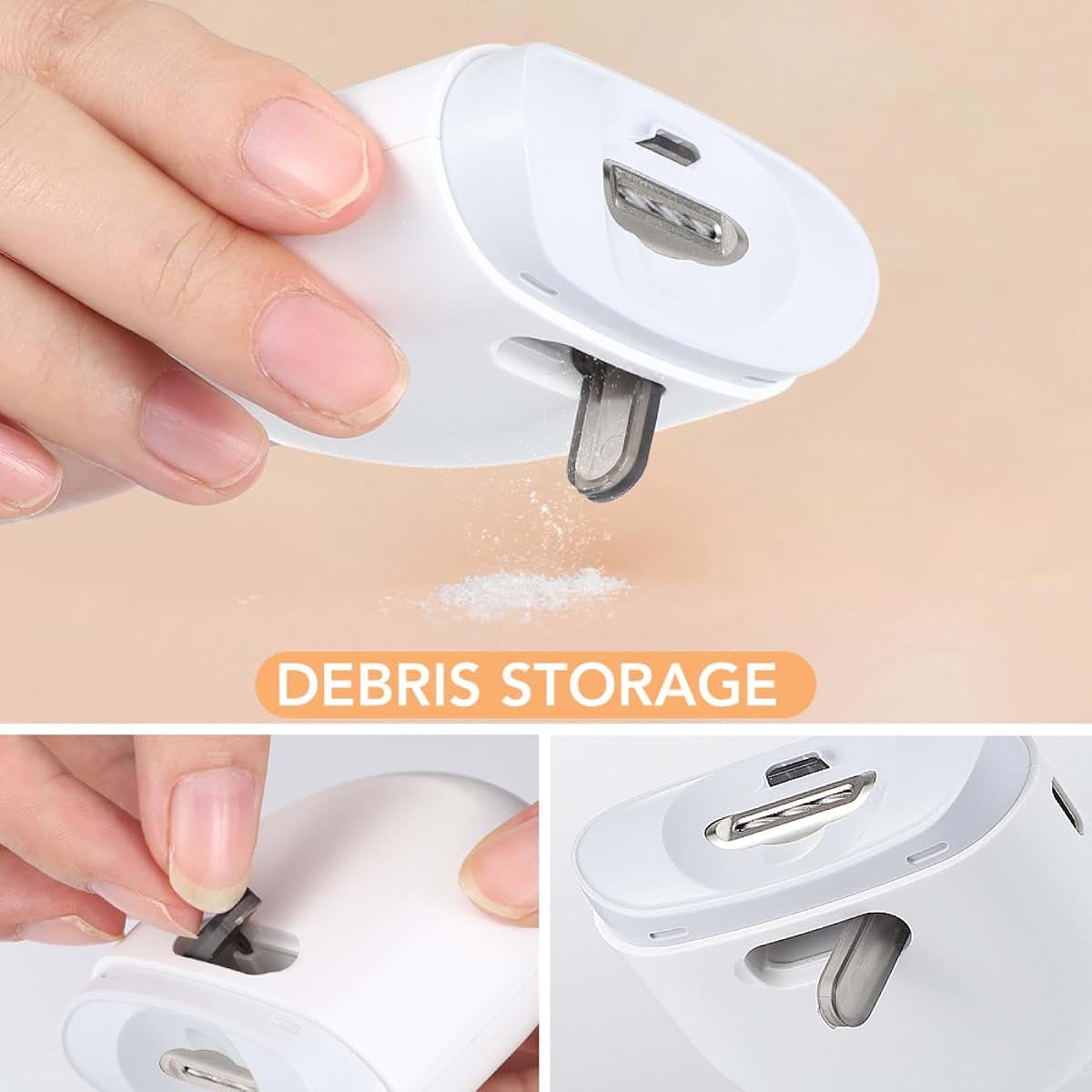 Owkay Electric Automatic Nail Clipper With Built-In Light (photo 3)