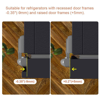 Eudemon Child Proof Refrigerator Door Lock, Auto-Lock