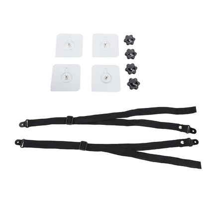 Adjustable Anti-Tip TV and Furniture Safety Straps