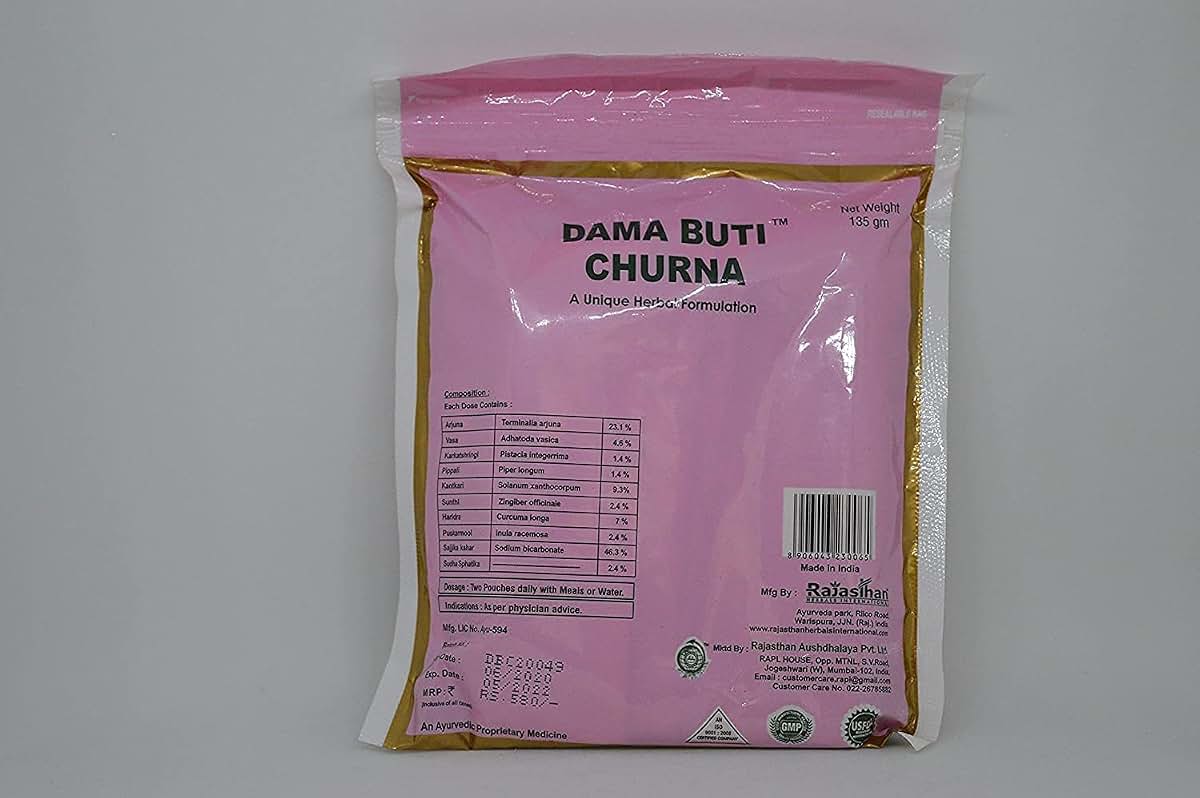 Crow Rajasthan Herbal Dama Buti Churna, 135 g (photo 2)