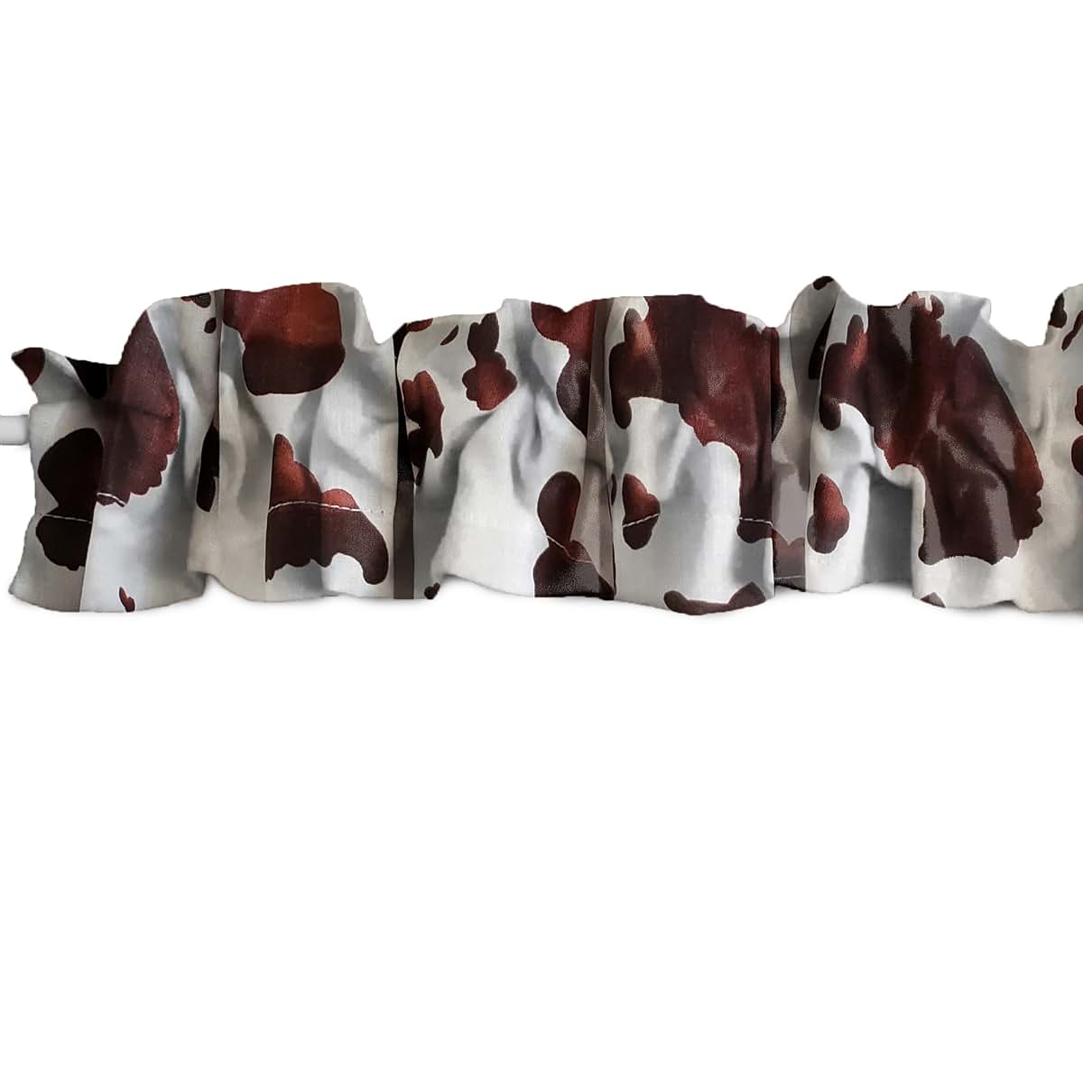 Zen Creative Designs Cotton Cow Print Window Valance