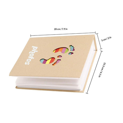 TOYANDONA 2-Pack Photo Albums for Boys, 5-Inch 200-Pocket Keepsake Memory Books