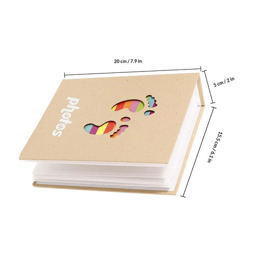 TOYANDONA 2-Pack Photo Albums for Boys, 5-Inch 200-Pocket Keepsake Memory Books