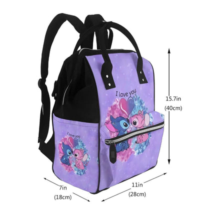 TUIC Cartoon Cute Stitch Diaper Bag Backpack (photo 2)