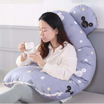 ZYYWX Farrah Velvet Pregnancy Pillow (photo 3)