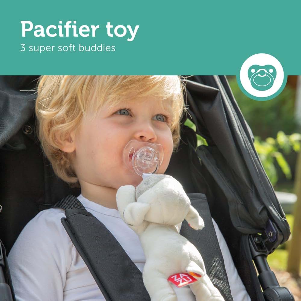 Zazu Kids Donnie The Donkey Universal Pacifier Holder (photo 4)
