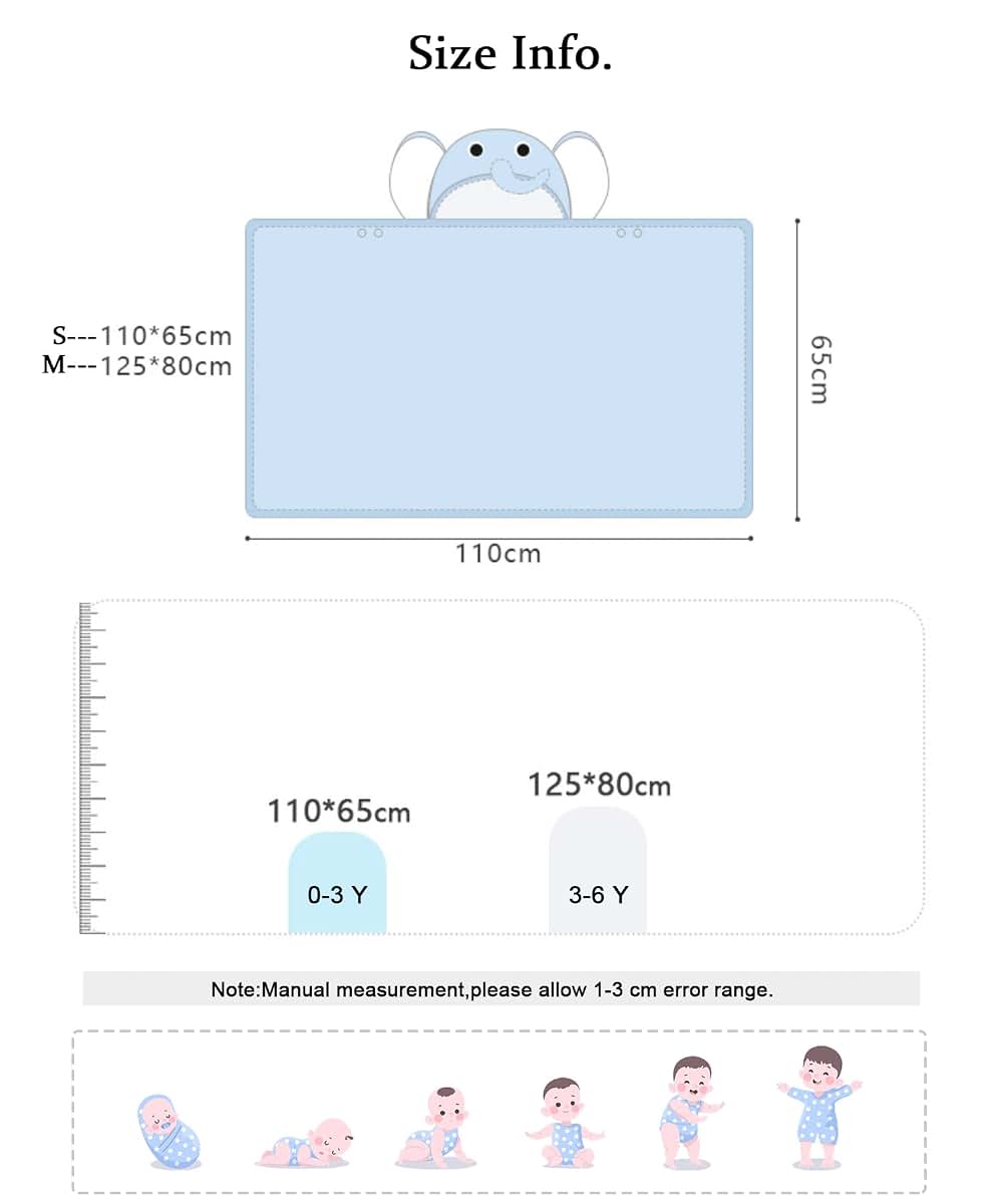 Baby Blanket, Soft Cover for Crib and Stroller Use