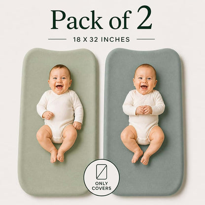 BabyOneStop Organic Combed Cotton Changing Pad Cover