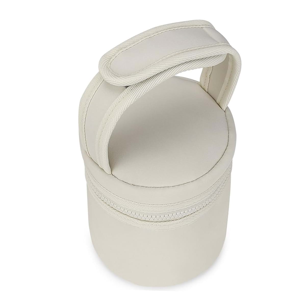 Montesy Watertight Insulated Baby Bottle Storage Bag, Off White