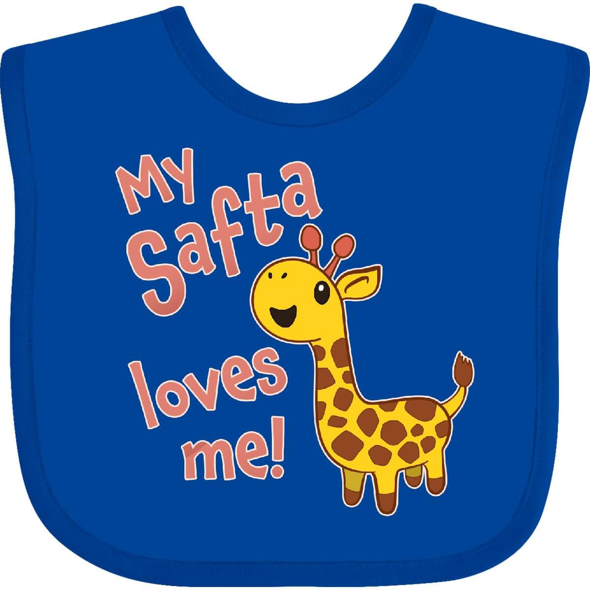 Cute Giraffe Baby Bib for Little Ones | Combed Ring-Spun Cotton
