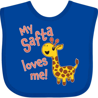 Cute Giraffe Baby Bib for Little Ones | Combed Ring-Spun Cotton