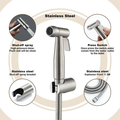WIMPBLADB Toilet Sprayer Set with Hose and Socket (photo 2)