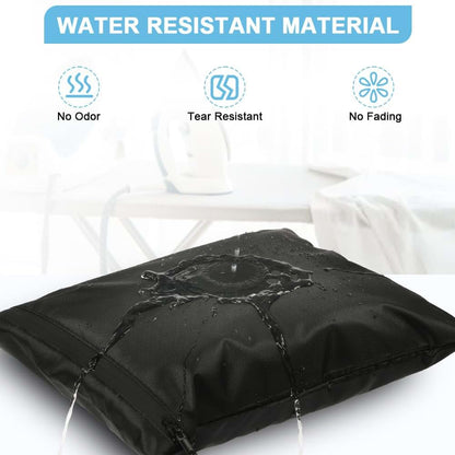 AOOSA 3PCS Wet Bags, Waterproof Travel Laundry Bag, Cloth Diaper Bags-Black (photo 3)
