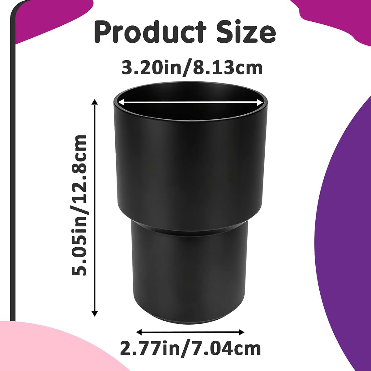 Bookiq 2 Pcs Cup Holder Adapter for Nuna Car Seats
