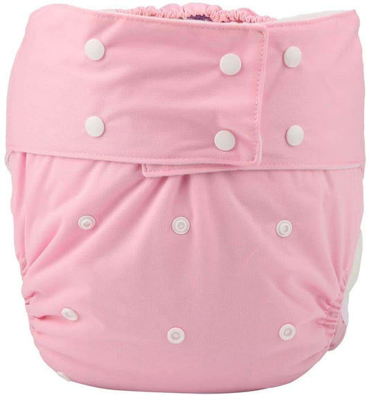 JOBEBE Adult Cloth Diaper Cover Reusable Washable Pink