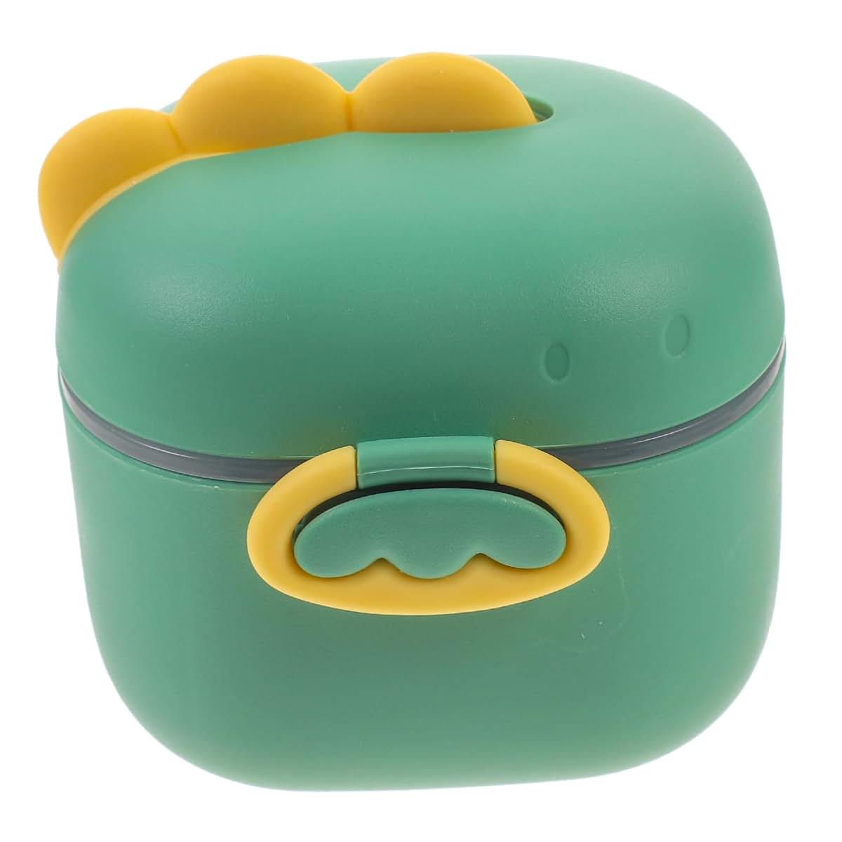 FUNOMOCYA Portable Formula Dispenser for Travel, 400ml Airtight Milk Powder Holder, Dinosaur Design