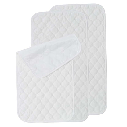 CNAFGBGG Waterproof Changing Pad, 3-Pack Washable Cotton Mat, 27x14 Inch