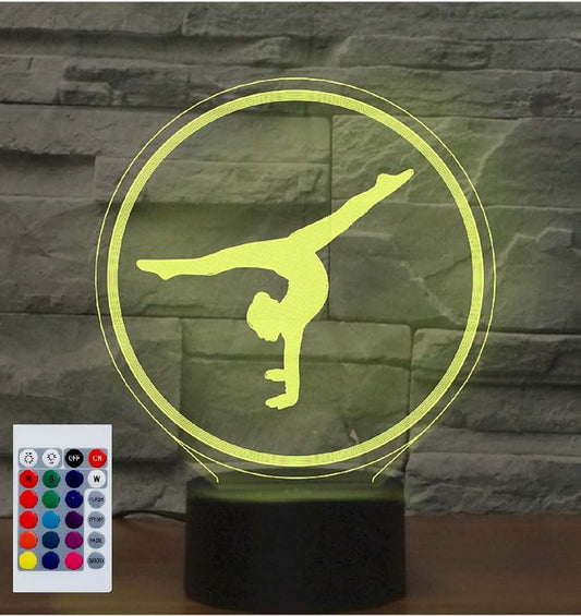 Superhongjihao 3D Night Light With Remote 16 Color Changing
