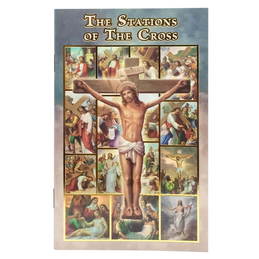 Village Gift Importers Stations Of The Cross Booklet With Full Color Images