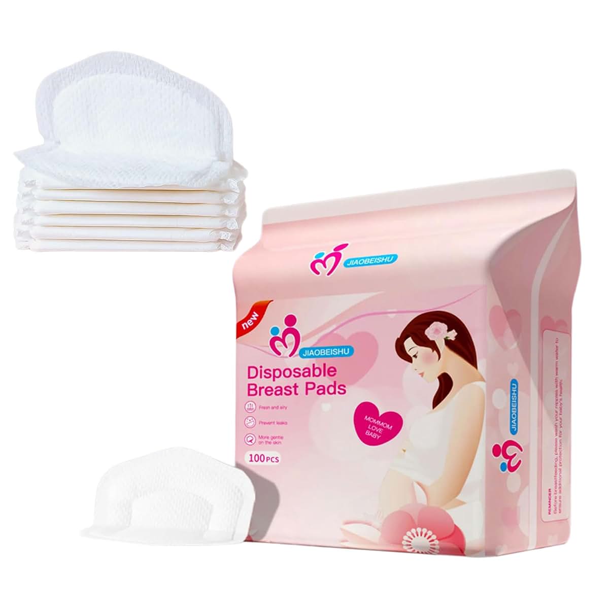 ZEPFJHE Pad 100 Count Single Time Use Leakproof