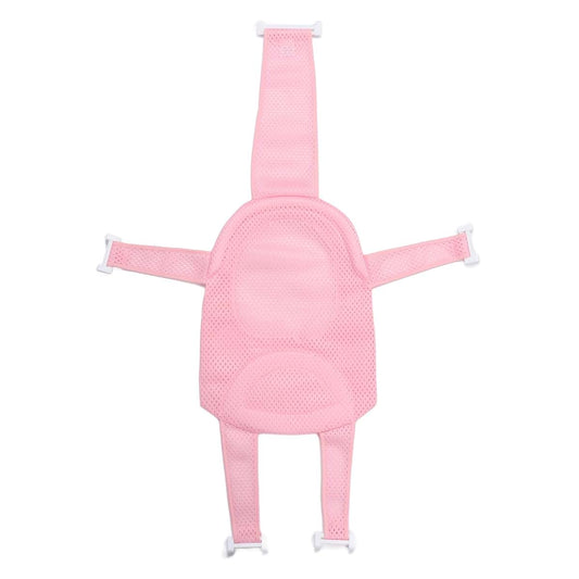 shenruifa Baby Bath Seat Support Non Slip Universal Detachable Net Bathtub Sling Shower Mesh (Pi-nk)