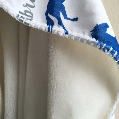 NICTIMEID Personalized Custom Name Baby Blanket (photo 4)