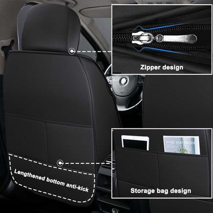 NCCLOVELY Car Seat Cover For Volvo C30 2008-2013 Waterproof Leather 2-Seats Standard