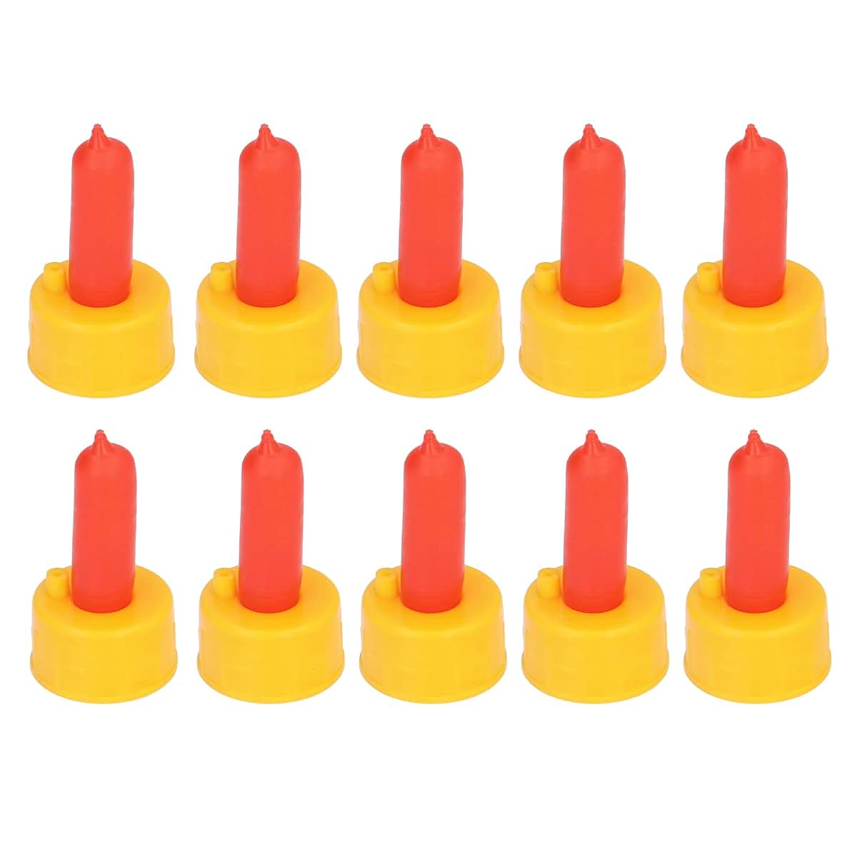 BabyOneStop Small Animal Milk Drink Nipples for Lambs and Puppies, 10 Pack