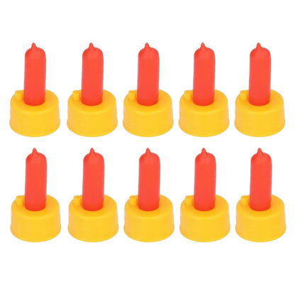 BabyOneStop Small Animal Milk Drink Nipples for Lambs and Puppies, 10 Pack