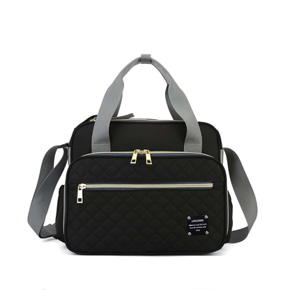 MEYTEILAY Diaper Bag Tote Baby Changing Bag Large Baby Bags for Mom Multifunction Travel Nappy Bag（Balck）