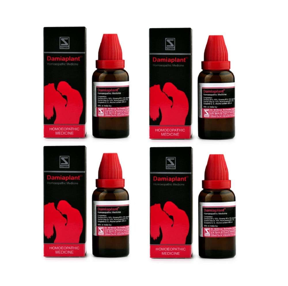 Willmar Schwabe India Damiaplant Drops 30ml Each (Pack of 4)