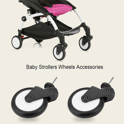 Poenvfpo Baby Stroller Rubber Wheel Accessory