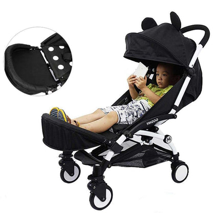 Kamonda 32cm Baby Stroller Accessories Footboard Carriage Foot Rest Feet Extension Footmuff Footrest Leg Extension (photo 2)