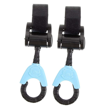 Kisangel 2-Pack Hanging Stroller Hooks for Bags, ABS