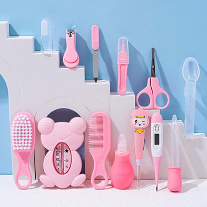 Pineeseatile Baby Healthcare and Grooming Kit Pink 13 PCS (photo 2)