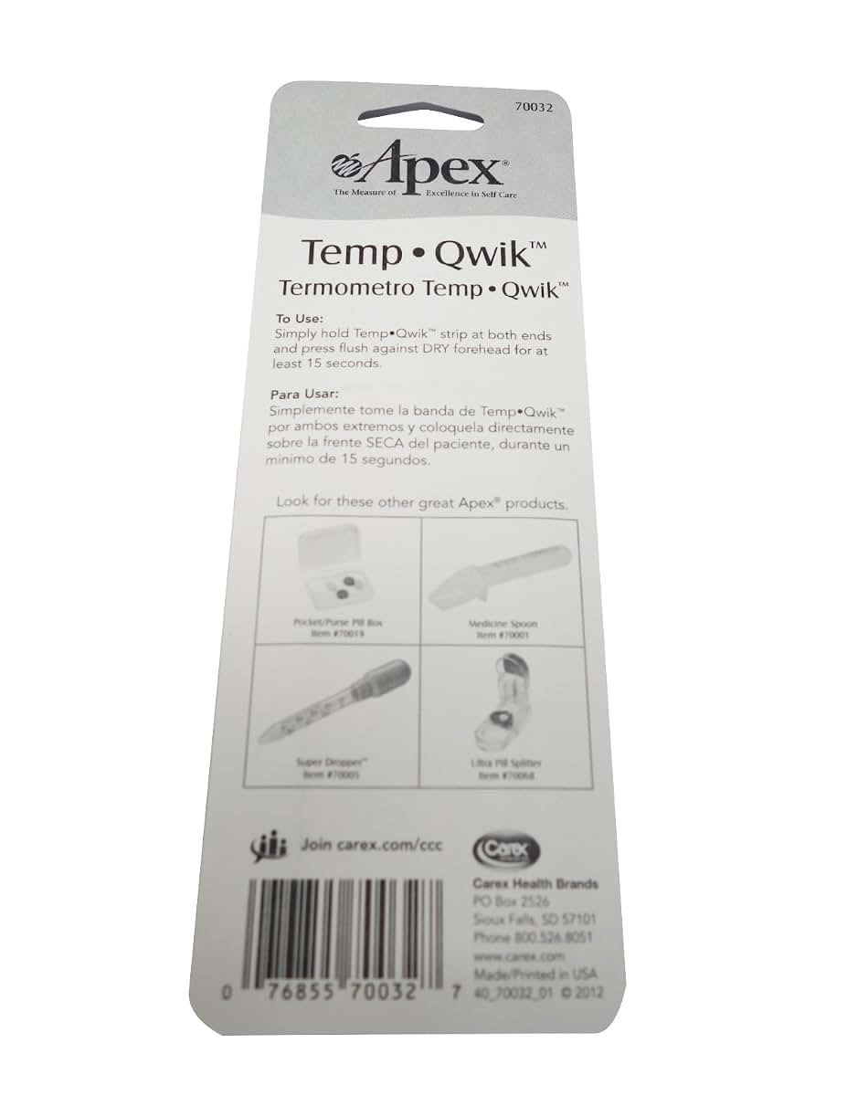 Apex Tool Group Apex Temp-Quik Forehead Strip Thermometer (photo 3)