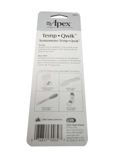 Apex Tool Group Apex Temp-Quik Forehead Strip Thermometer (photo 3)