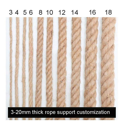 Yangjie Hemp Rope Net For Balcony Railing And Garden Use (photo 2)