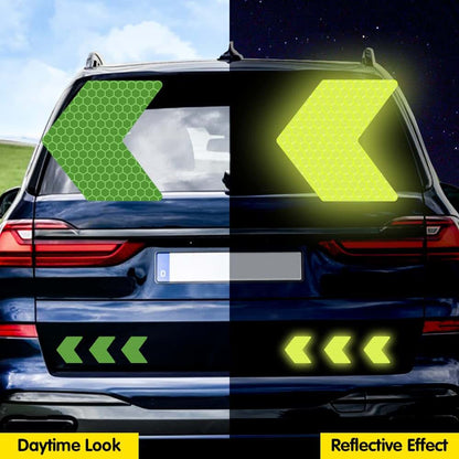Nouiroy Baby on Board Reflective Car Decal Stickers, 2-Pack, Koala and Cat Design, Green