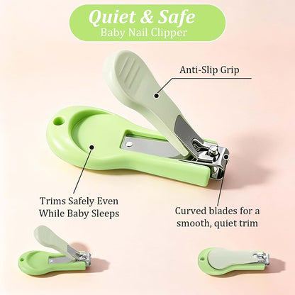 FNANJWQ Baby Nail Kit - 4-in-1 Grooming Set with Case (photo 2)