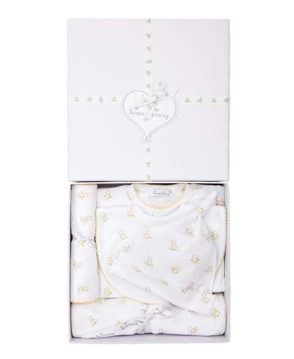 kissy kissy Baby Unisex Hatchlings 5-Piece Gift Set