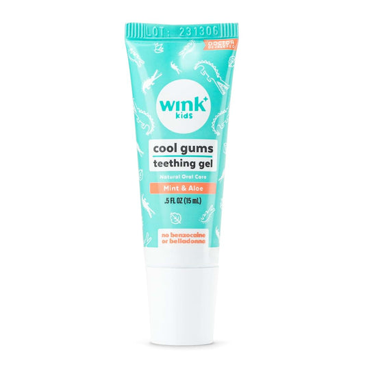 Wink Naturals Wink Well Baby Teething Relief for Infants and Kids, Cooling, Soothing Natural Gel for Sore Gums and