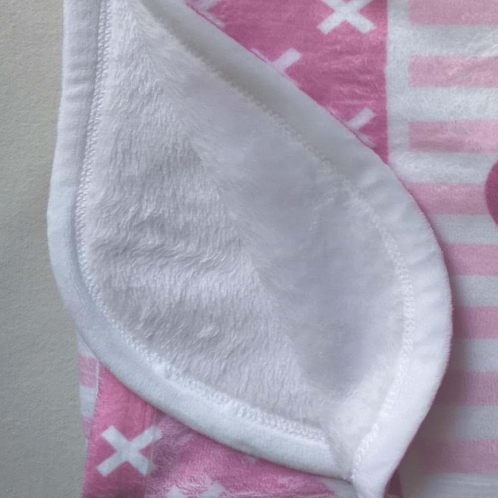 NICTIMEID Personalized Baby Blanket With Name And King Crown Design (photo 3)