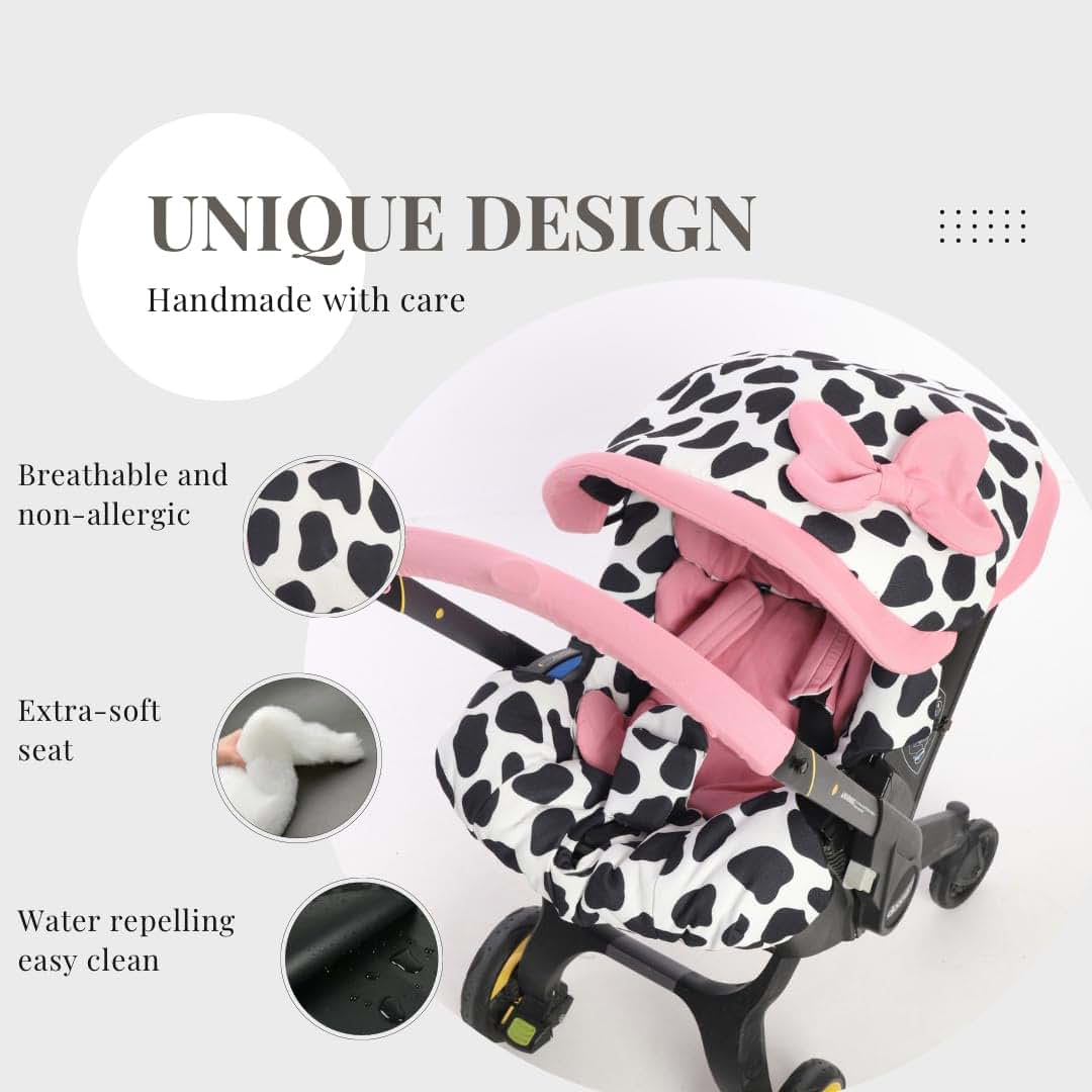 Boss and Baby - Car seat Stroller Accessories and Cover Replacement - Compatible with Doona- Includes Canopy, Seat (photo 3)
