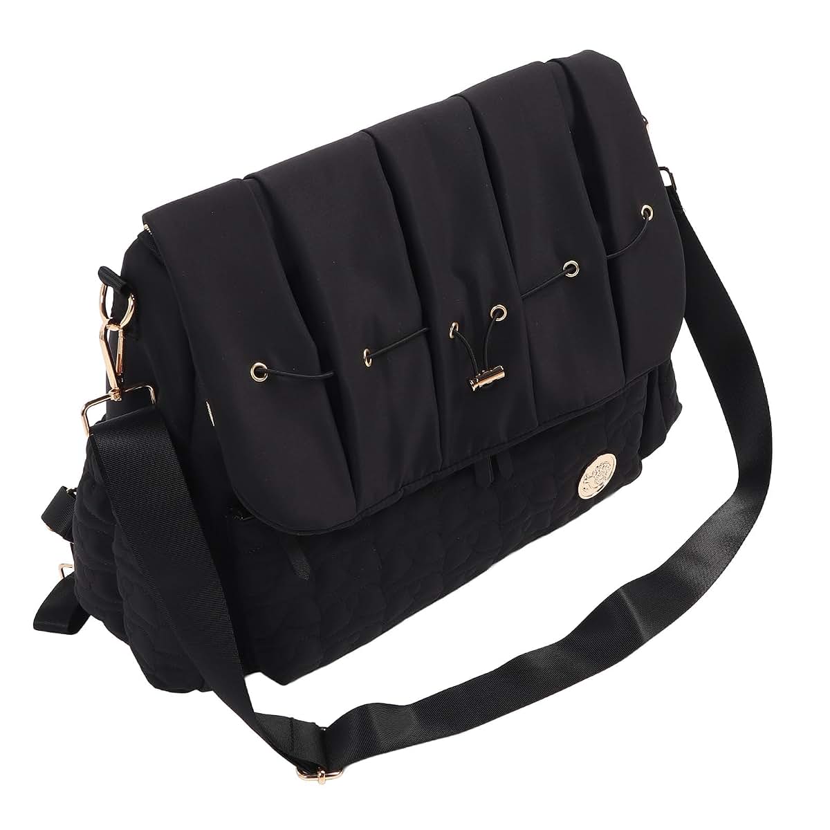 Hamwesh Diaper Bag Tote, Convertible Backpack With Changing Pad (photo 3)