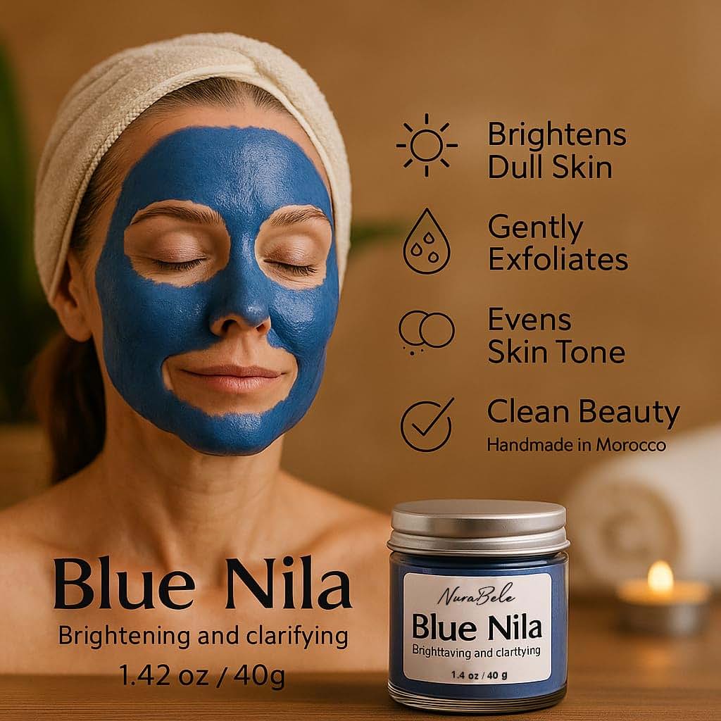 Authentic Moroccan Blue Nila Powder