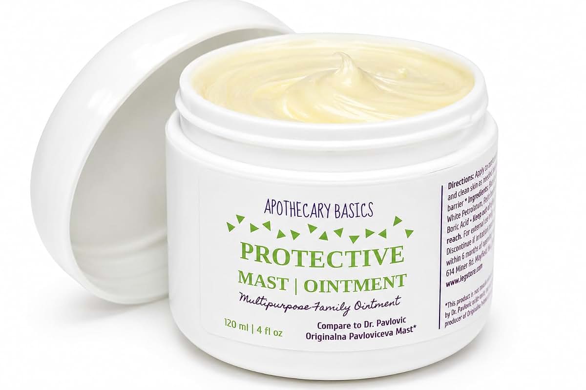 IEG Store Protective Lanolin Ointment - Handmade in USA - 4 fl oz (120 mL)