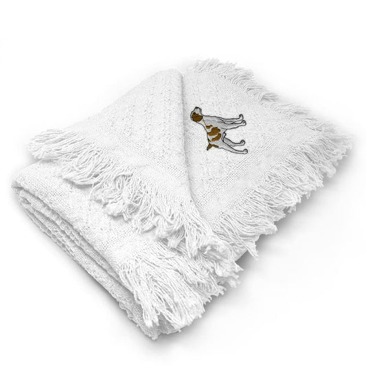 BabyOneStop Brittany Spaniel Cotton Baby Blanket